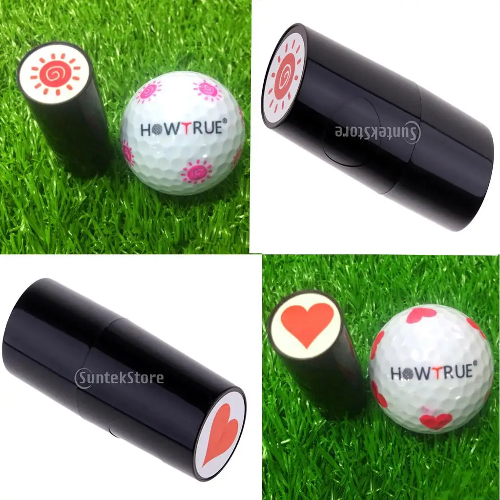 

Colorfast Cute Golf Ball Stamper Golfball Stamp Seal Signet Accessories