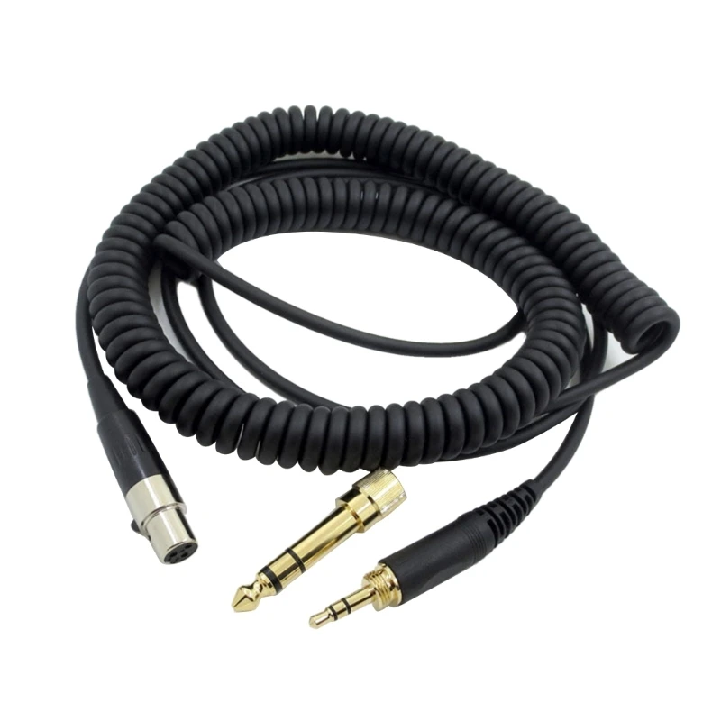 

High Elasticity Cable for Q701 K240s K271 K702 K141K171 K712 K241 DT700 DT900 Headphone PVC Cord Headphone Accessroy