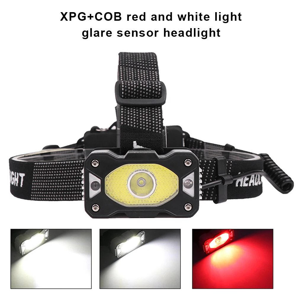 

Перезаряжаемый налобный фонарь яркий микро налобный фонарь Водонепроницаемый Прочный фотоаппарат USB