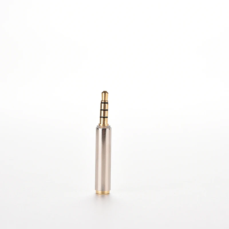 

3.5mm Full Metal Male To Female M/F Stereo Audio Plug CTIA To OMTP Headphone Adapter Earphone Jack Connector Converter