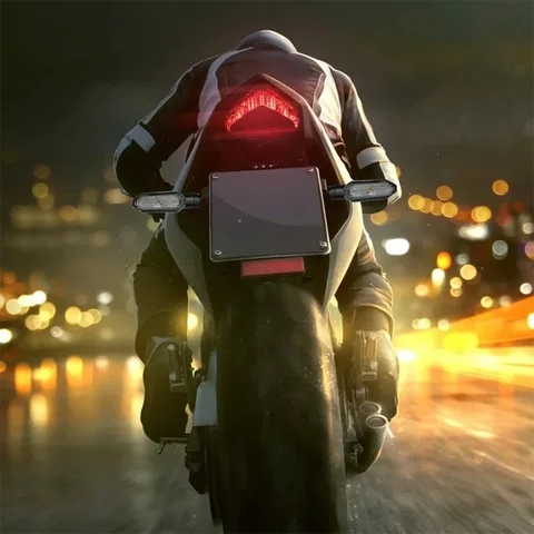 Мотоциклетный указатель поворота, проточной воды, 12 В, двухцветный для Honda CB150R CRF250L ADV150 CBR650F NC750X CRF250L XADV 750, сигнальная лампа