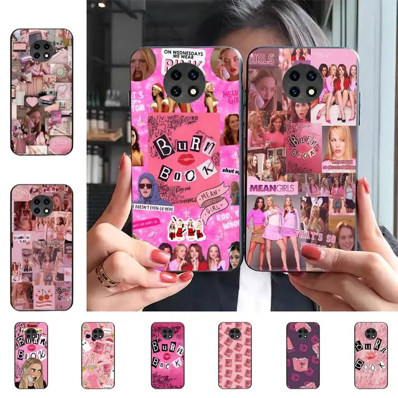 

Mean Girls Burn Book Phone Case for Samsung S20 lite S21 S10 S9 plus for Redmi Note8 9pro for Huawei Y6 cover