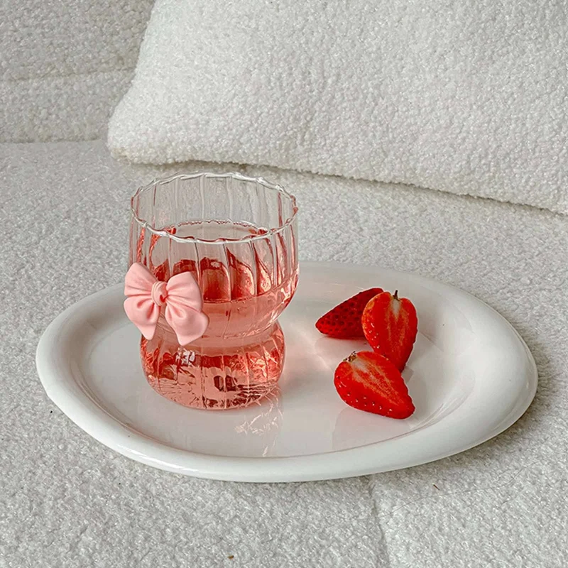 Прозрачные Кофейные Стаканы Для Кофе С Молоком Боросиликатные Термостойкие