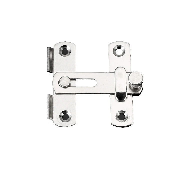 

2 Inches For Pet Cage Cabinet Hasp Latch Lock Home Easy Install Security Stainless Steel Room Window Hardware Anti Corrosion