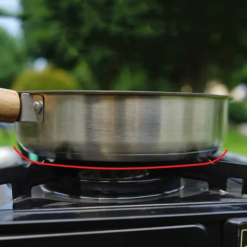 Кастрюля с антипригарным покрытием для пикника на открытом воздухе сковорода из