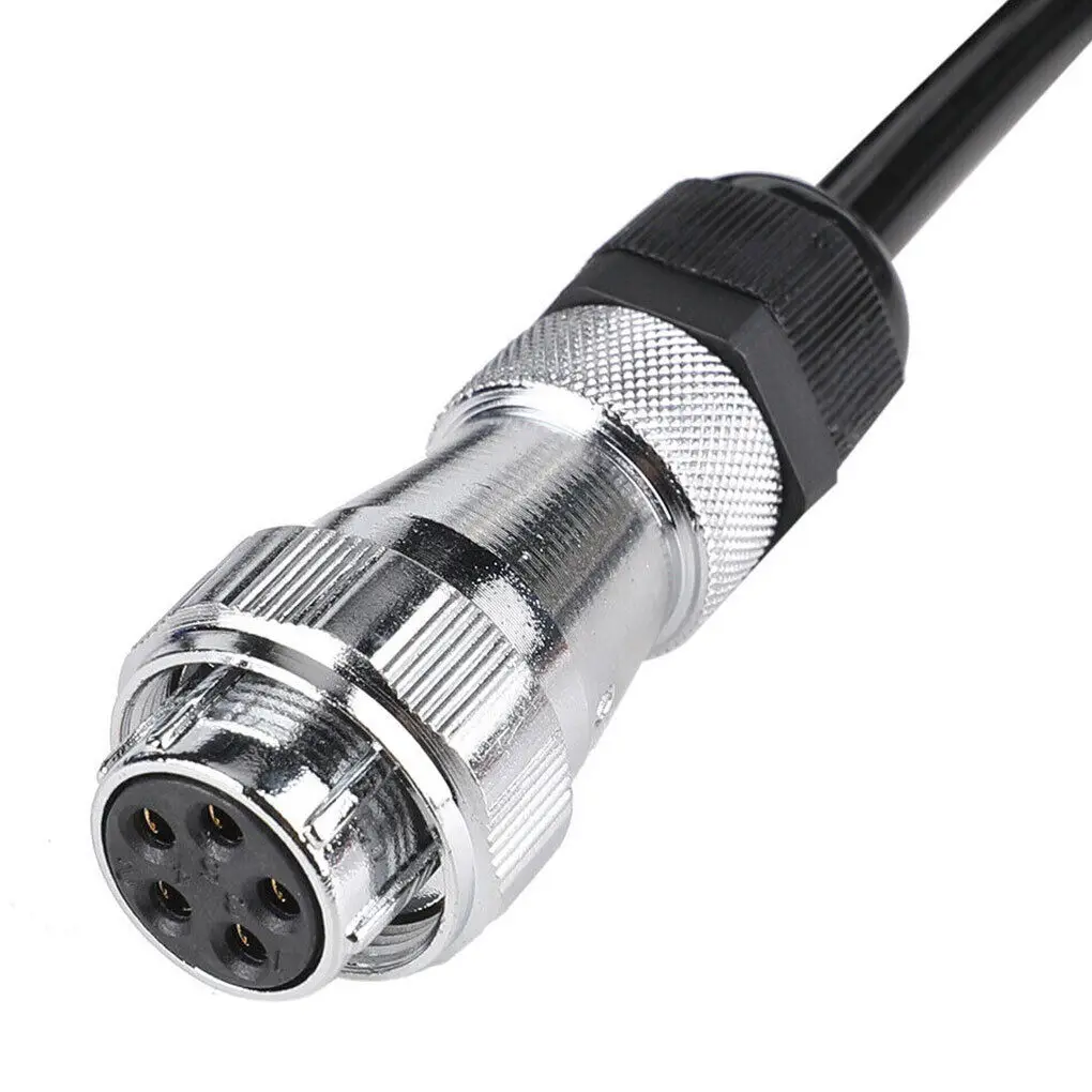 Черный сверхмощный прицеп кабель Suzy катушка 4 м 5-контактный разъем для обратной