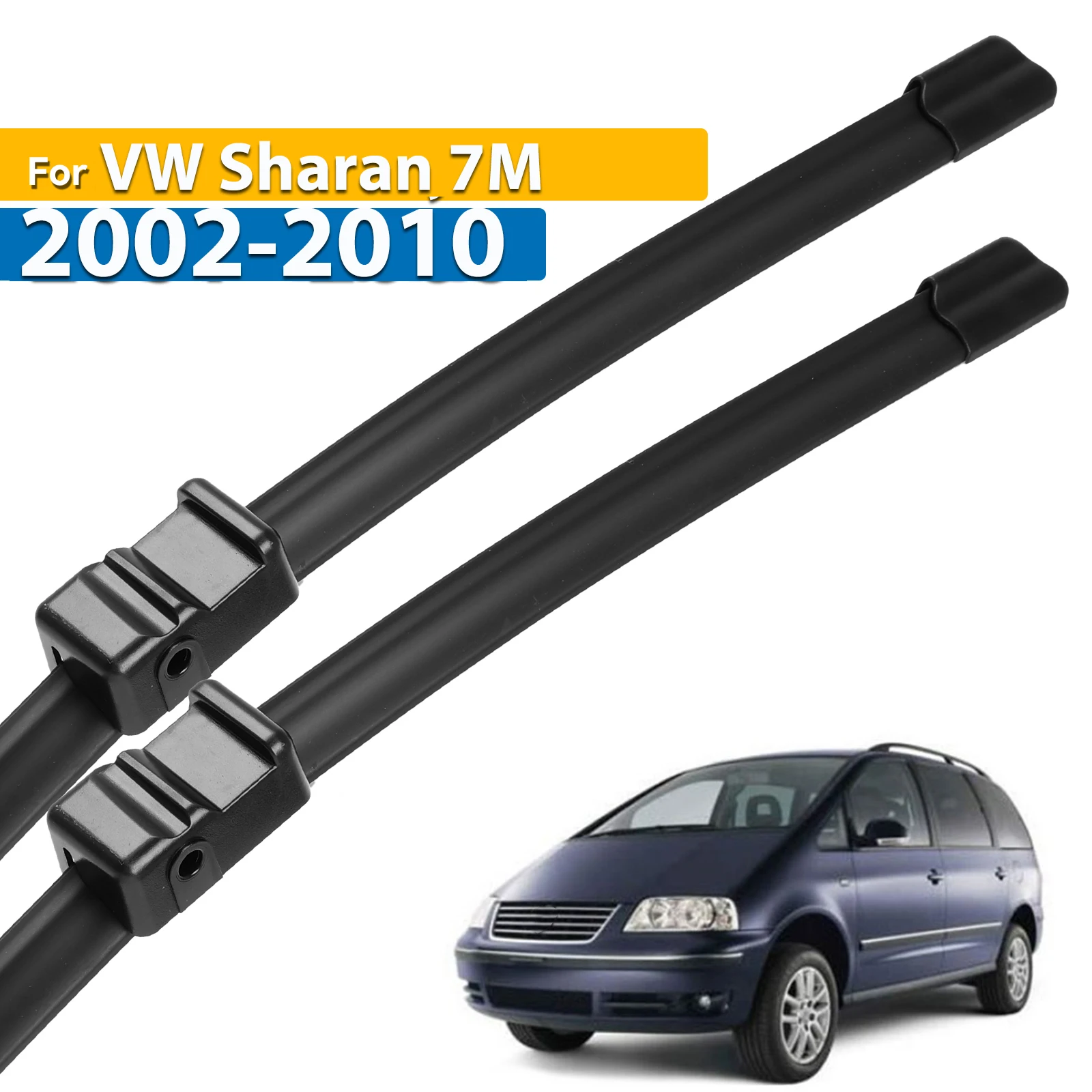 

Передние щетки стеклоочистителя Erick's RHD и LHD для VW Sharan 7M MK1 2002-2019, щетки для очистки лобового стекла, 28 "+ 28"