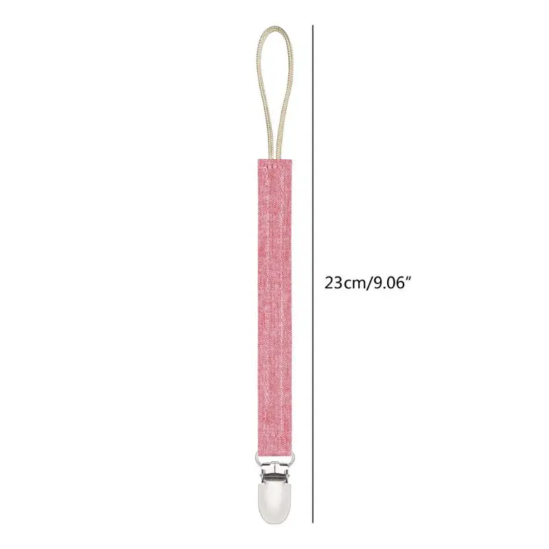 

HUYU Soother Holder Cotton Baby Pacifier Clip Pacifier Chain Dummy Clip for Nipples