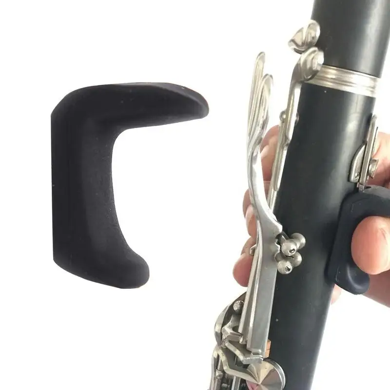 

Clarinet Thumb Rest Replacement Rubber Ergonomic Thumb Finger Rest Cushion For Oboe Thumb Rest Within 1.45-1.75Cm Instruments