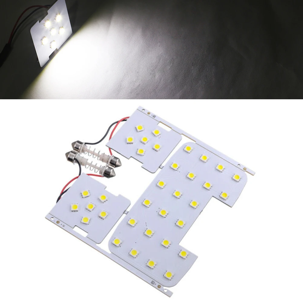 

3pcs White LED Auto Car Reading Interior Light Panel Dome Lamp For KIA RIO K2 2006-2017/Solaris Accent Car Reading Light