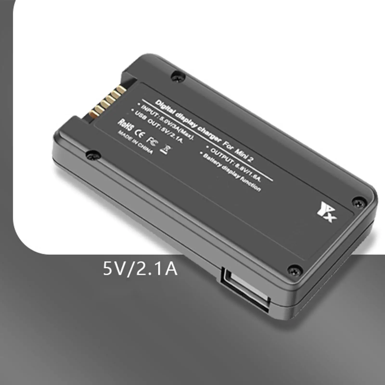 Фото Цифровое Зарядное устройство USB быстрая зарядка QC3.0 адаптер для DJI Mavic Mini SE Mini 2 Аксессуары для Дронов Запчасти для квадрокоптеров с дистанцио... №3