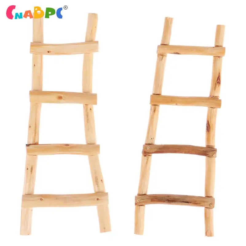 

1 шт. миниатюрная лестница для кукольного домика, деревянная мини-мебель, детские игрушки, аксессуары, подарки на день рождения, ролевая игрушка