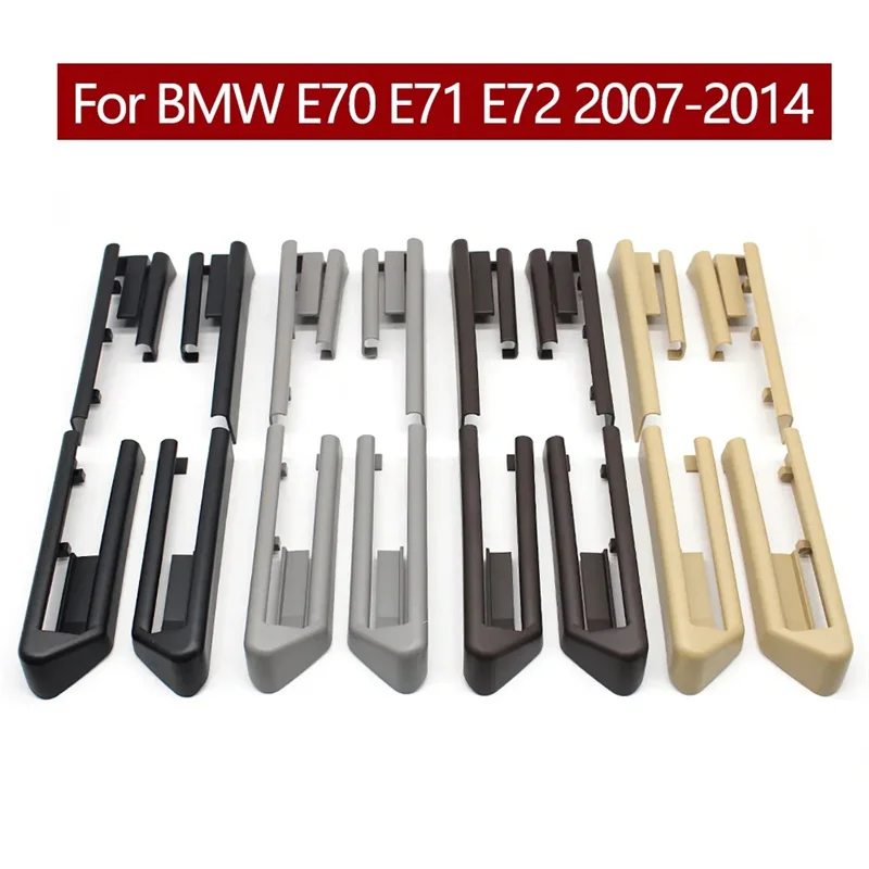 

For BMW X5 X6 E70 E71 E72 2007-2014 Interior Car Left Right Seat Sliding Track Rail Cover Trim Replacement Interior Accessories