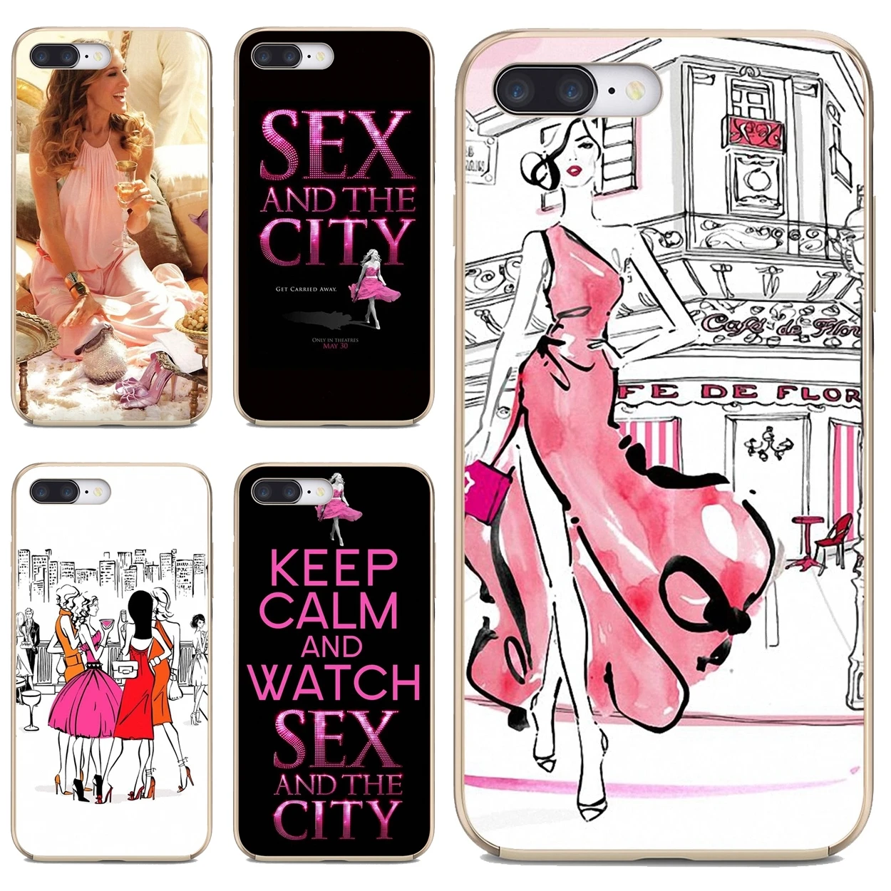 For Xiaomi Pocophone iPod Touch 6 5 F1 For Samsung Galaxy Grand Core Prime Sex-and-the-City-American-TV Silicone Case