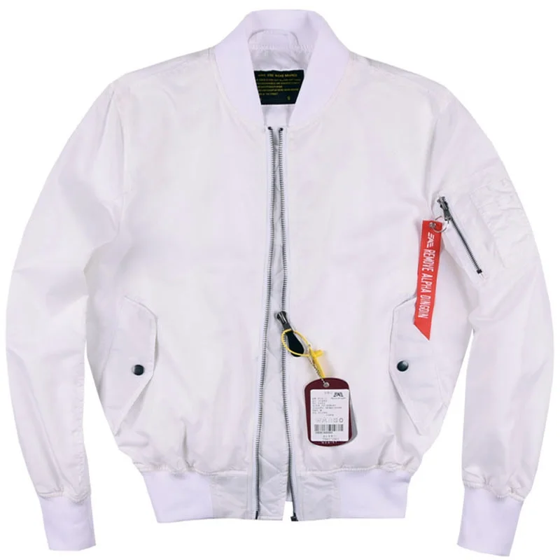 Новинка Alpha Martin зимняя осенняя куртка-бомбер MA1 Мужская Толстая армейская Военная