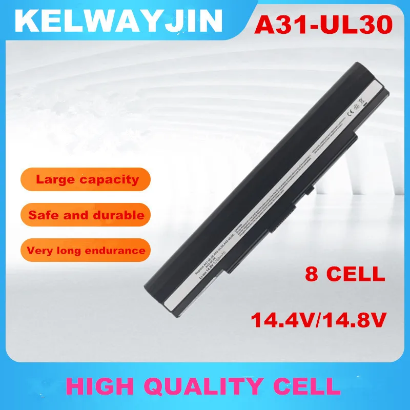 Фото Аккумулятор для ноутбука 14,8 В для Asus A31-UL30 A31-UL50 A31-UL80 A32-UL30 A32-UL5 UL30 UL30A U53F UL30JT UL50 №1