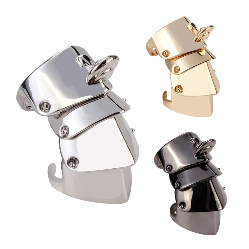

Pop Vivienne West Queen Four Bones Armor Saturn Ring For NANA Fashion Women's Jewelry Punk Style Ins Same Tail Ring Couple Gift