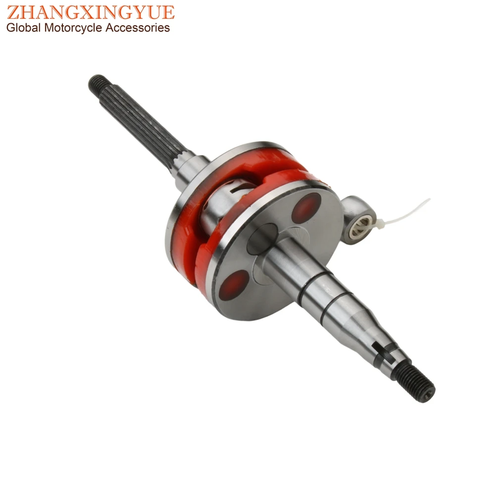 Фото Коленчатый вал для скутера MBK 50 Ye Evolis Yh Flipper Ym Fizz Yo Nitro Ovetto MachG 50cc Minarelli 2T Engine 10 мм Pin №1