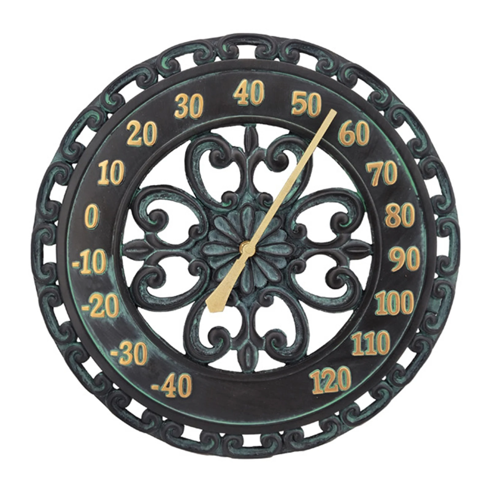 

Space Thermometer for Home Elegant Fahrenheit Thermometer Welcome Wall Decor Universal for Home Garden Office