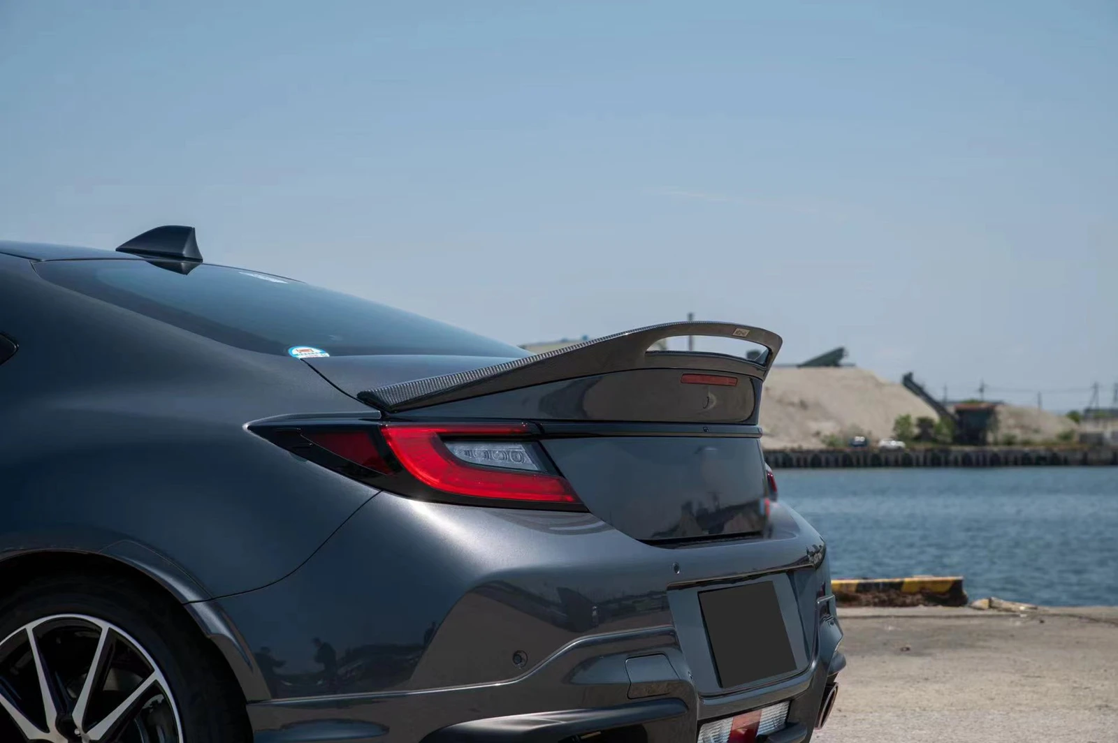 Задний спойлер Обшивка багажника для Subaru BRZ Toyota GR86 2022-2023