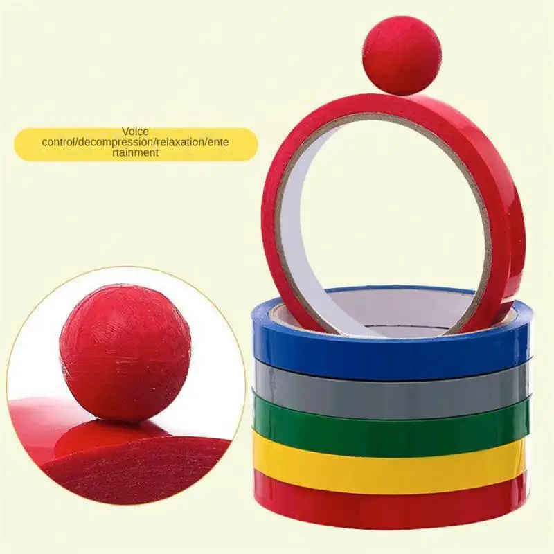 

Tape Decompression Strong Wire Drawing Excellent Material Suck Ball Tape 30mm Ball Tape Strong Pull Sticky Ball Adhesive Tape