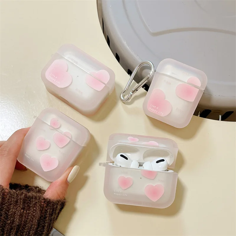 

for Airpods Pro Case Soft Clear Earphone Accessorie Cover for Air Pods 1 2 3 Case Pendant