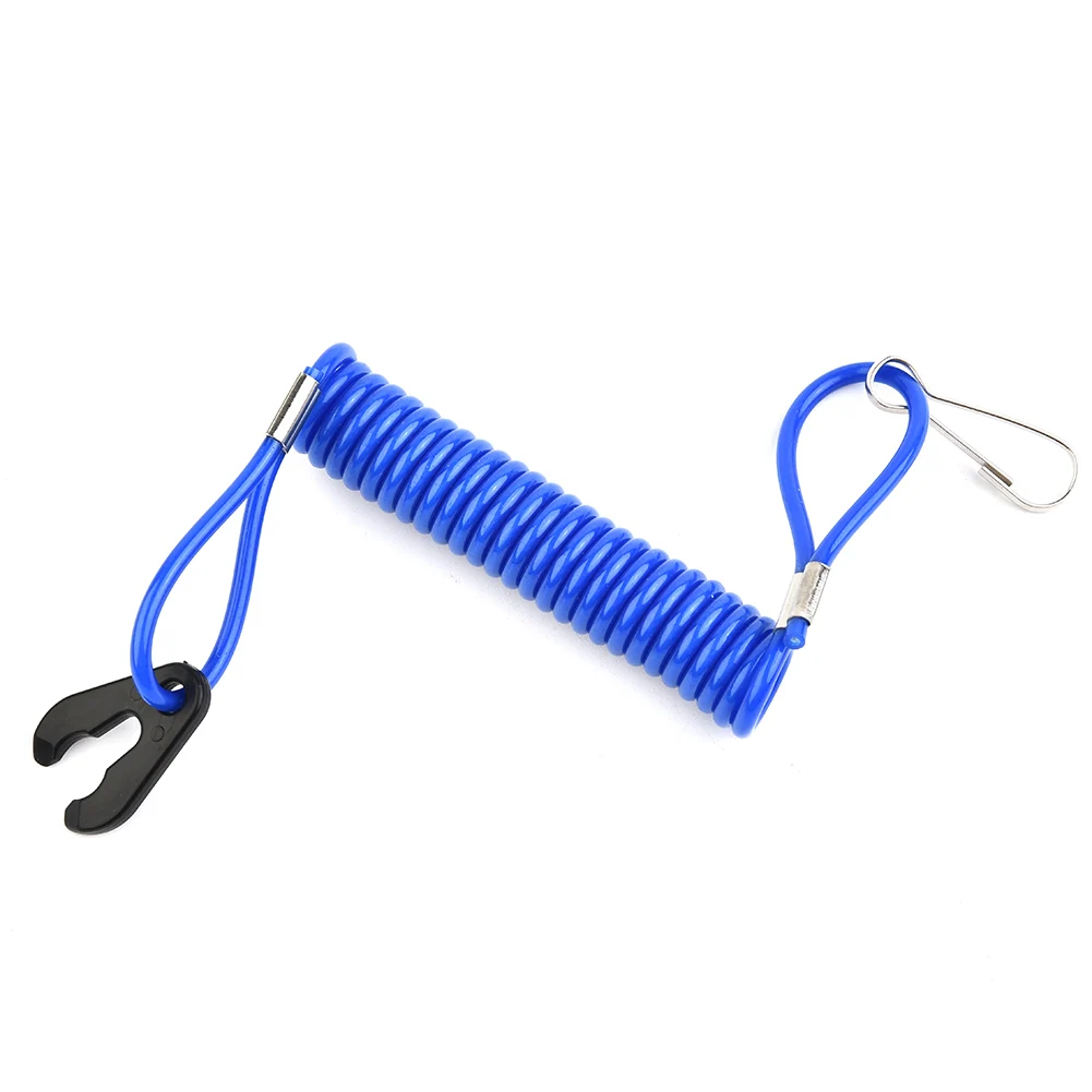 

Parts Kill switch key Floating Replacement Safety Stop Accessory Blue For Honda Jet ski Lanyard Outboard Durable