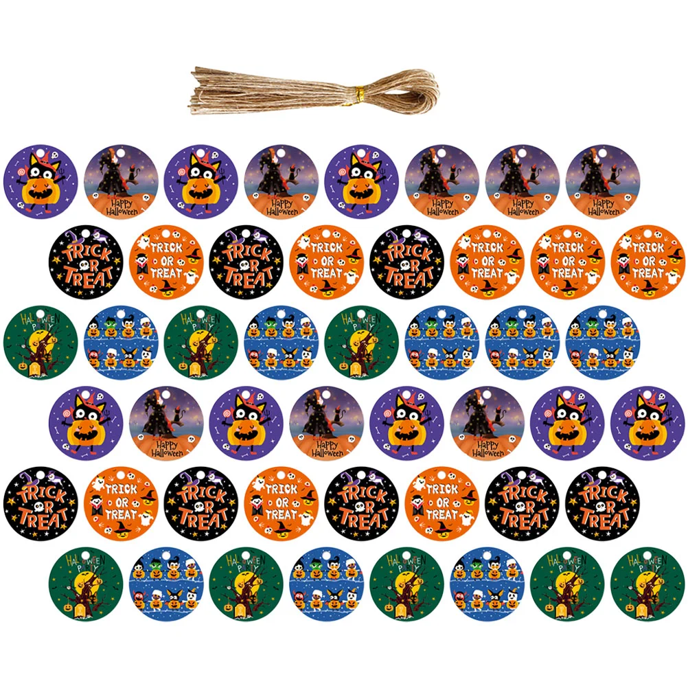 

1 Set Halloween Hanging Ornaments Halloween Decorations Halloween Theme Tag with Ropes
