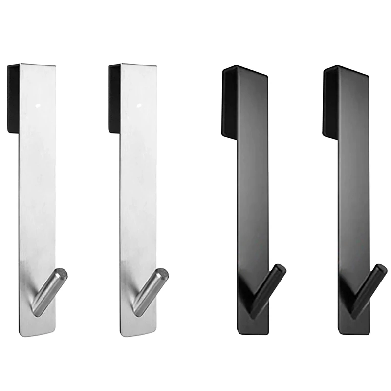 

Towel Rack Extended Hook Glass Shower Door Rack Stainless Steel Bar Hanging Holder Bathroom Shelf Rack Organizer