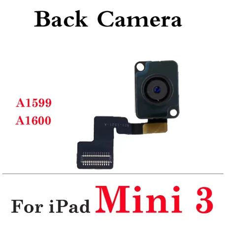 Оригинальный для iPad Mini 6 5 4 3, задняя основная большая камера для iPad Mini5, модуль объектива задней камеры, сенсорный гибкий кабель, запасные части