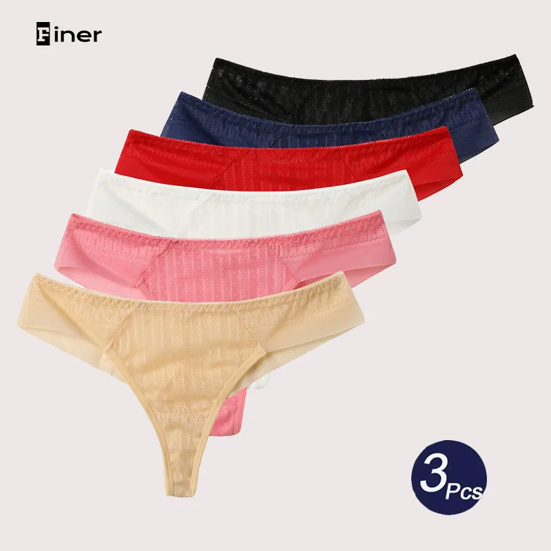 

Women's Thongs Sexy Seamless Tangas Mujer Translucent Ice Silk Slip Thong Panties For Woman Strings Lingerie Girls T-back Panti