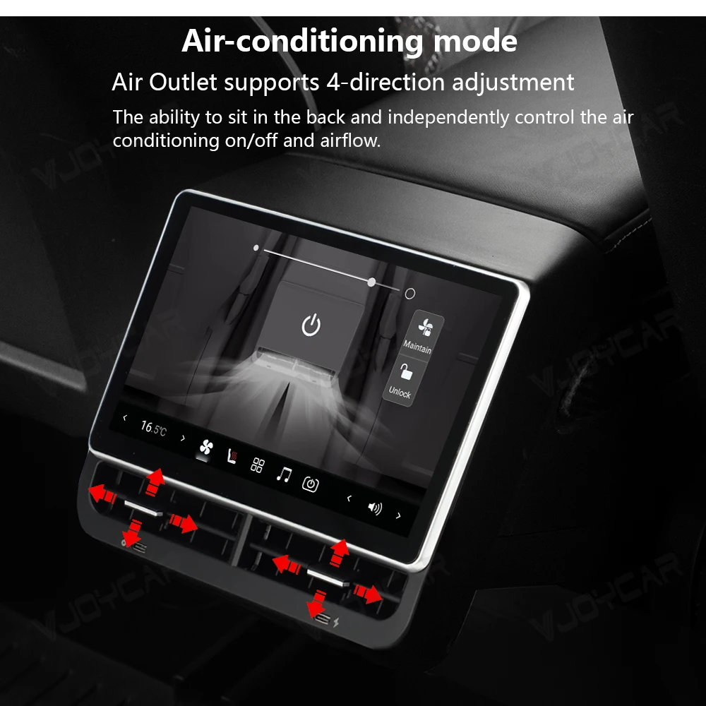 Новейший 8 8-дюймовый задний экран для Tesla Model Y 3 WIFI Entertainment 4K HD-дисплей чип Qualcomm