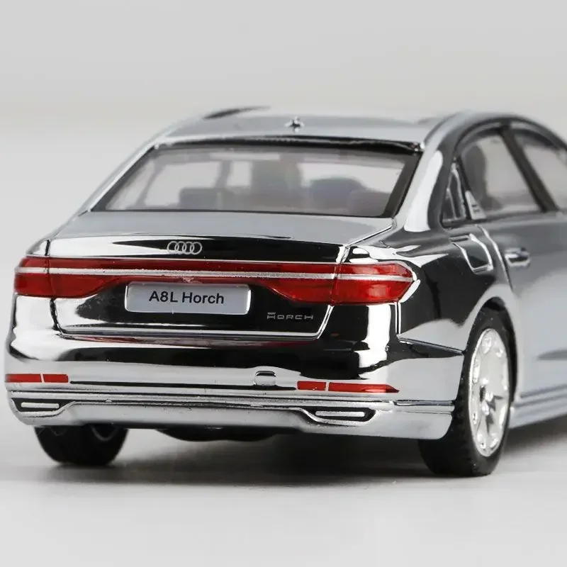 JKM 1:64 Audi A8L Horch Car Модель из сплава Имитационная модель автомобиля A8 Покрытие