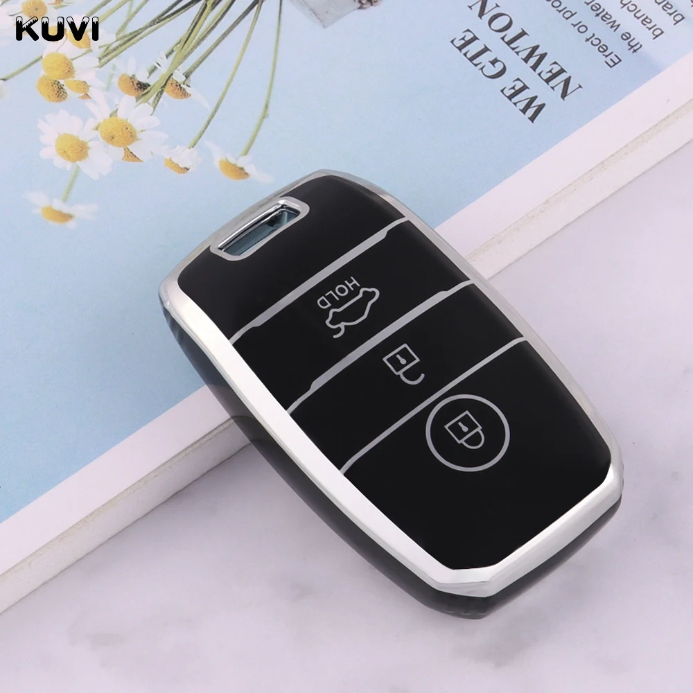 

KIA Rio Rio5 Sportage Ceed Cerato K3 KX3 K4 K5 Sorento Optima Picanto ТПУ Чехол Для Смарт-ключа С Дистанционным Управлением 3...