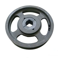 iron casting v belt pulley wheel for agricultural