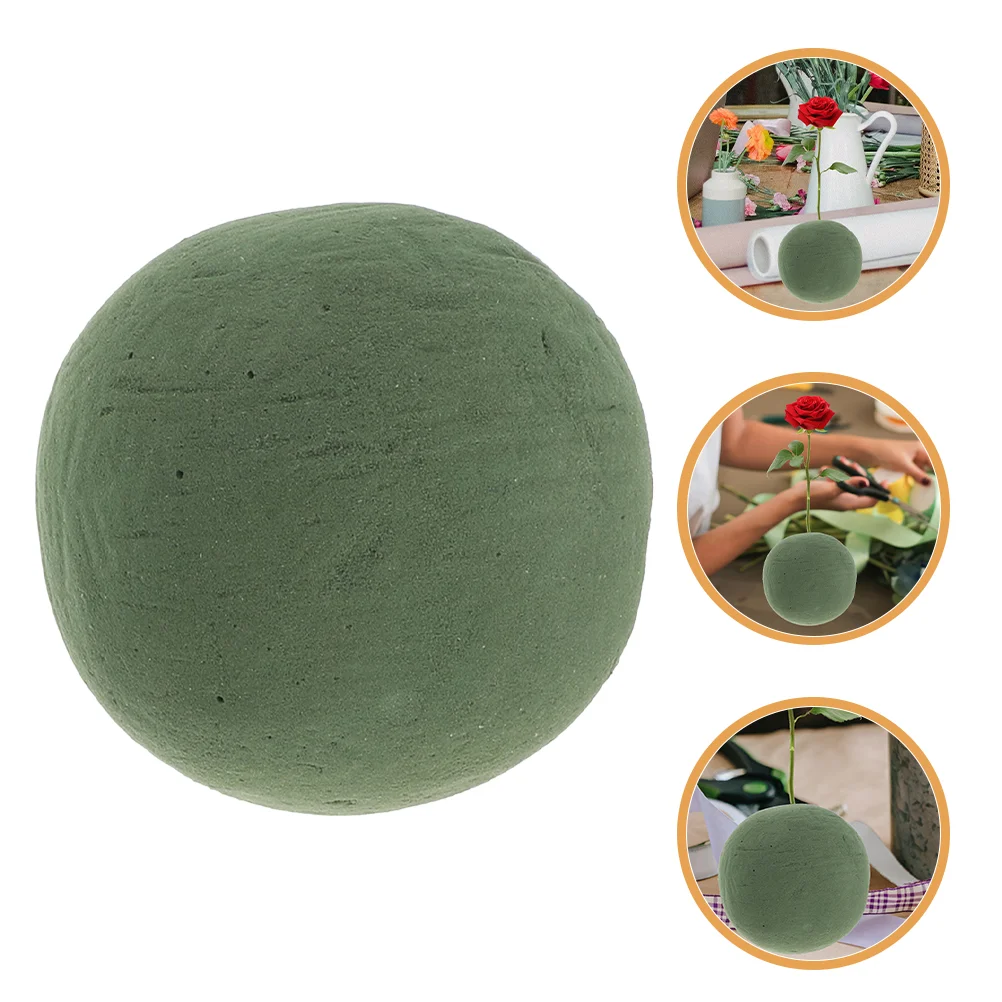 

Flower Mud Dry Floral Foam Balls Arrangements Supplies Wedding DIY Supply Round Crafts Bonsai