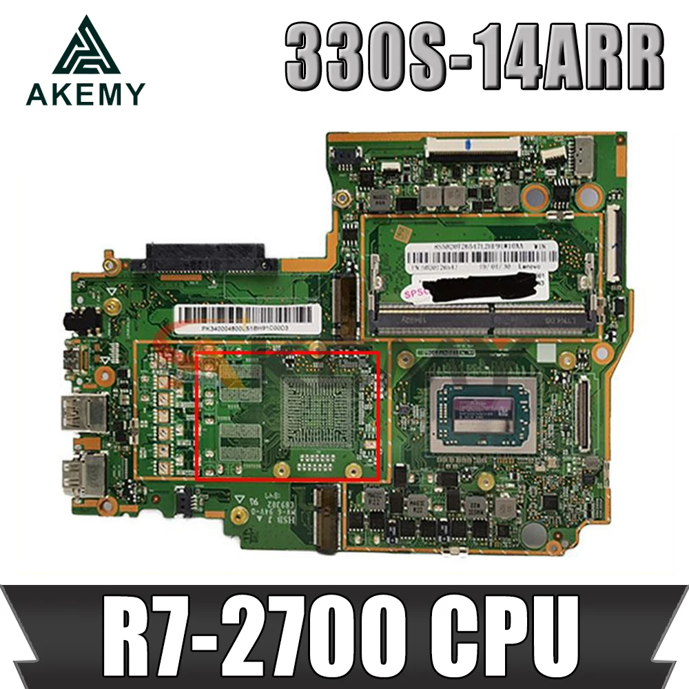 

For Lenovo Thinkpad 330S-14ARR Laptop Motherboard With R7-2700 CPU 100% Fully Tested