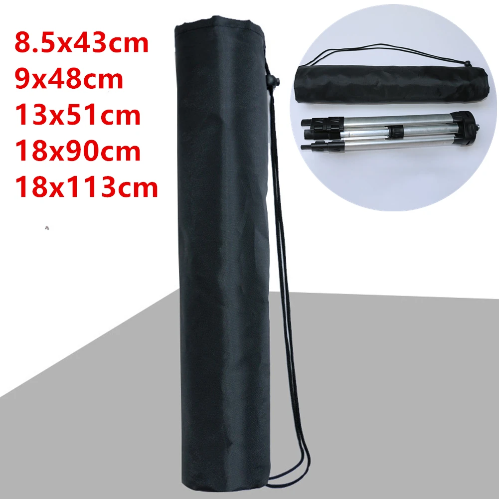 

Black 43-113cm Drawstring Toting Bag Handbag For Carring Mic Tripod Stand Light Stand Monopod Umbrella Photographic Studio Gear