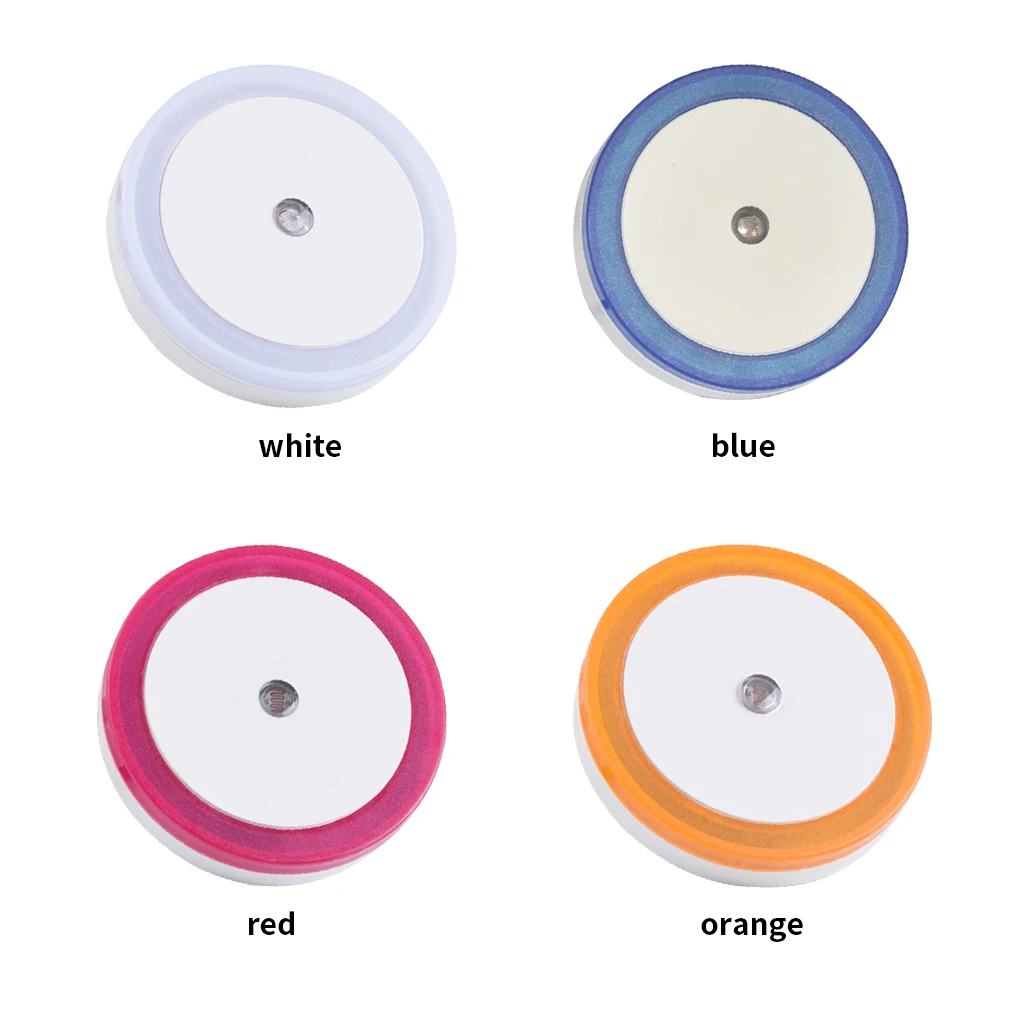 

Беспроводной светодиодный ночник с автоматическим датчиком, мини-светильник с вилкой для ЕС, США, Великобритании, ночник для детской, гости...