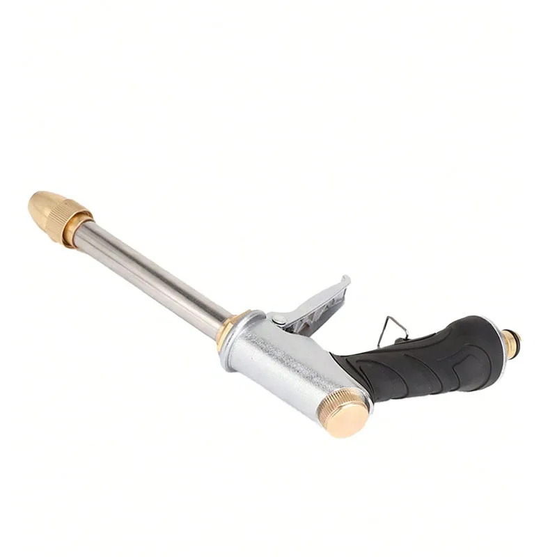 Расширяемый Волшебный Садовый Шланг С Металлическим Покрытием Водяной Пистолет