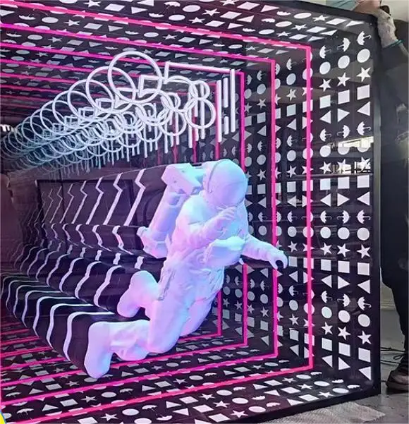 Melaleuca зеркальные неоновые фотообои светящиеся слова на заказ сетчатые красные