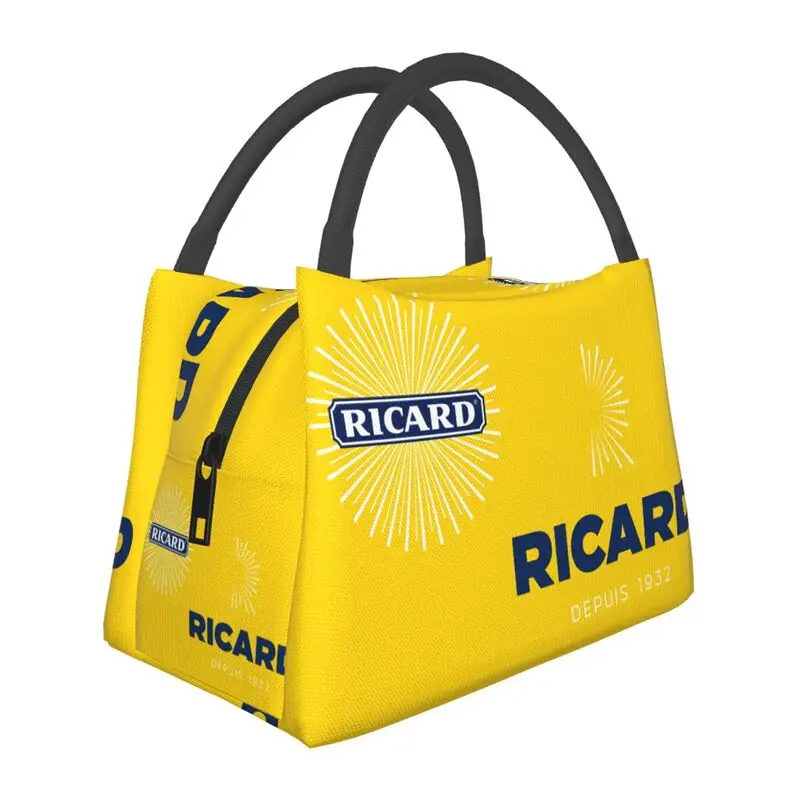 

Изолированные сумки для обеда с рикардовым апертиком и анисом для женщин, герметичный термоохладитель для обеда Great Buffalo Sun, Марсель, Франция