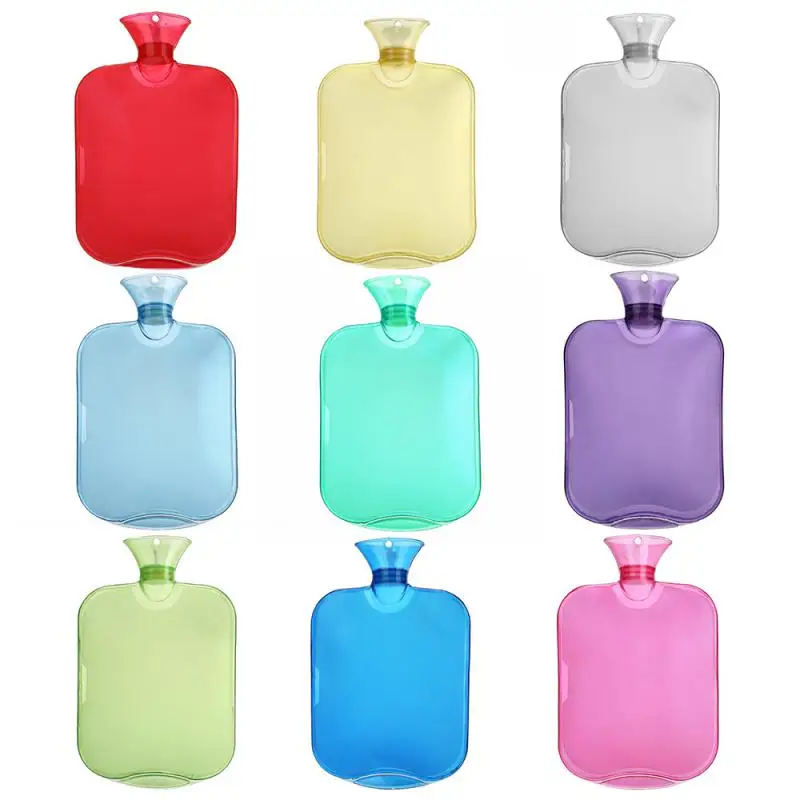 

2000ML Water-filling Hot-water Bags Thick Winter Warm Water Bottle Transparent PVC Explosion-proof Warmer Hand Feet Hot Water