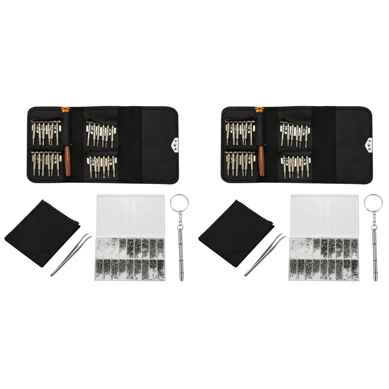 

GTBL Eyeglass Repair Kit With 50Pcs Precision Eyeglass Screwdriver Set And 2000Pcs Glasses Screws