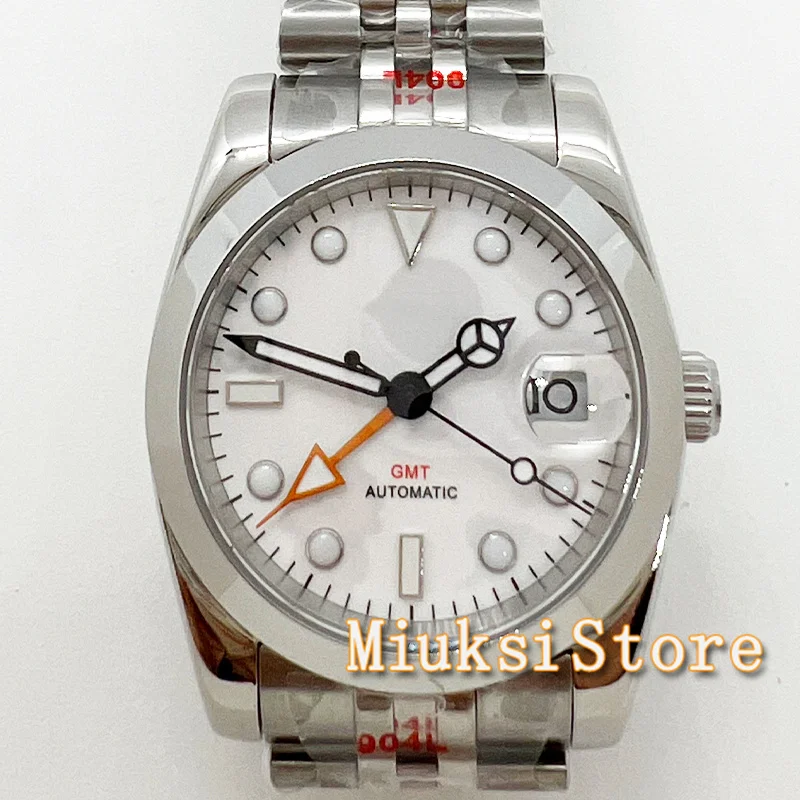 Часы GMT Mingzhu3804 36 мм/39 мм автоматические мужские наручные часы