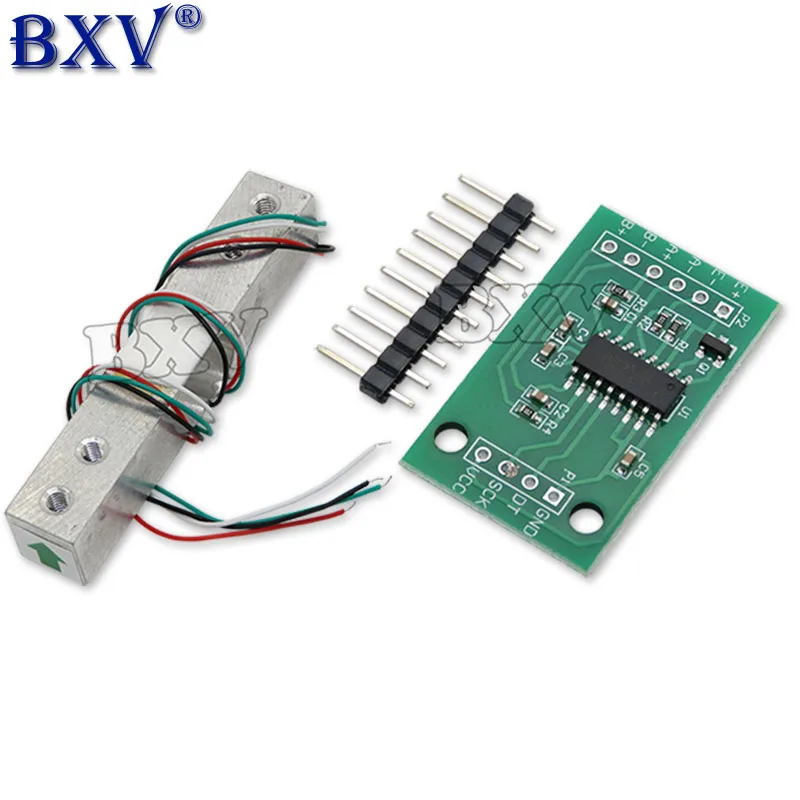 Датчик веса Ibuw HX711 AD, электронный прибор для измерения веса, из алюминиевого сплава, 1 кг, 5 кг, 10 кг, 20 кг