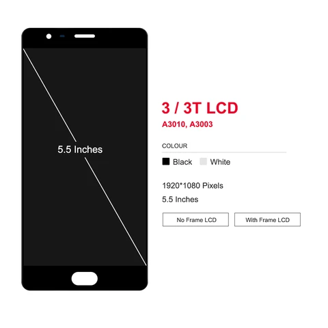 Супер Amoled для OnePlus ЖК-дисплей для OnePlus 6 6T для Oneplus 7 7T 3 3T 5T Замена дигитайзера сенсорного экрана в сборе