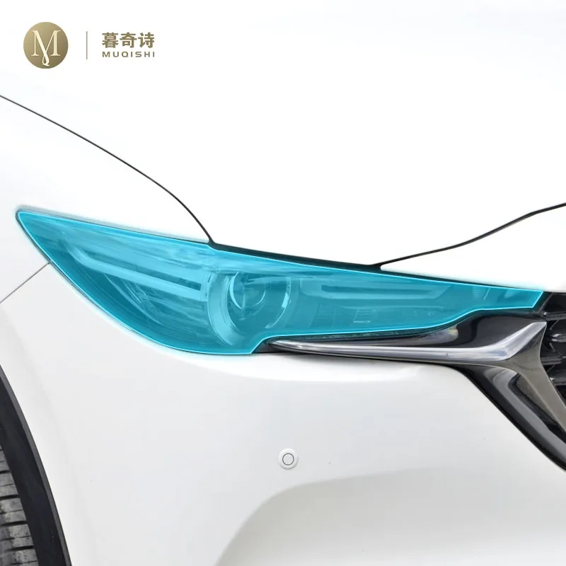 

For Mazda CX-5 2017-2023 Car exterior decoration PPF Headlamp Protection Repair Film TPU transparent film anti scratch refit