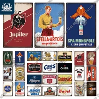 putuo decor beer tin sign vintage metal plaque retro posters wall decoration plate for bar pub club man cave home iron painting