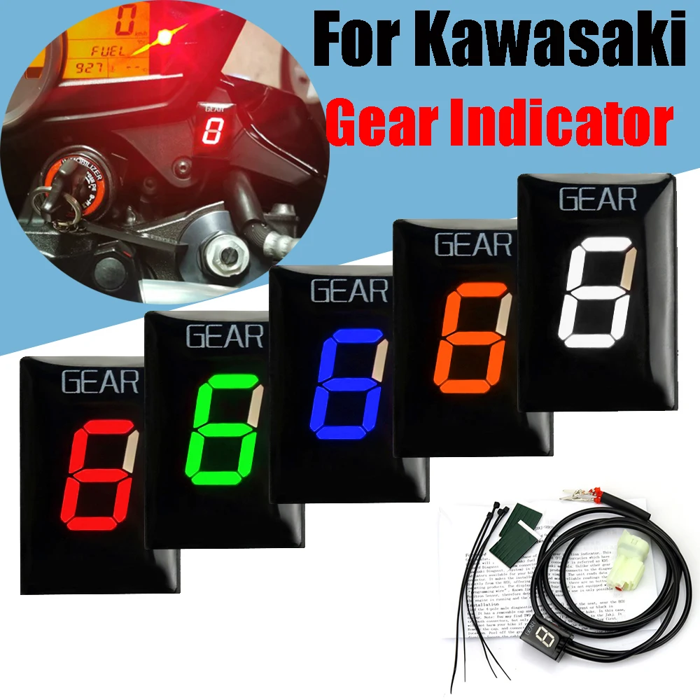 Для Kawasaki Ninja 650 1000 Versys вулкан 900 S S650 VN900 W800 индикатор отображения шестерни